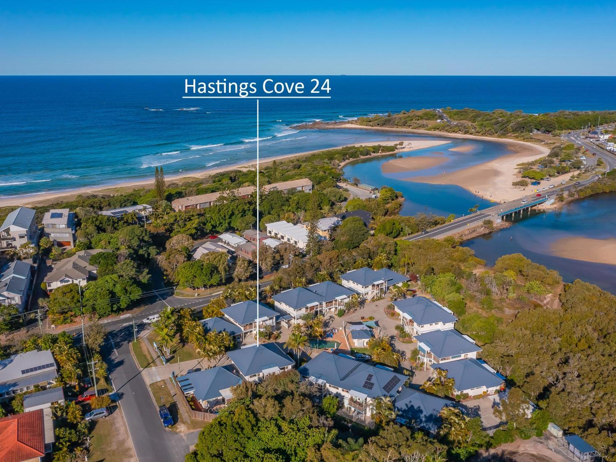 Hastings Cove Holiday Apartments Гейстінґс-Пойнт Екстер'єр фото